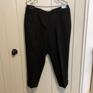 Black Rafaella pants size 14